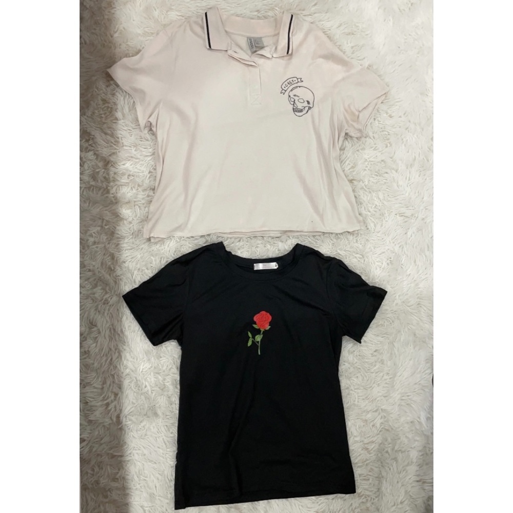 4 short sleeve tops